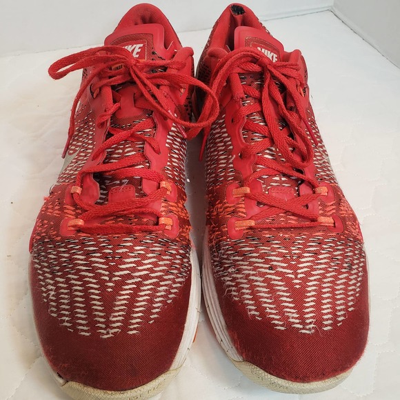Nike Lunar Trainer 1 Sneaker Sz 11 Red main image 9
